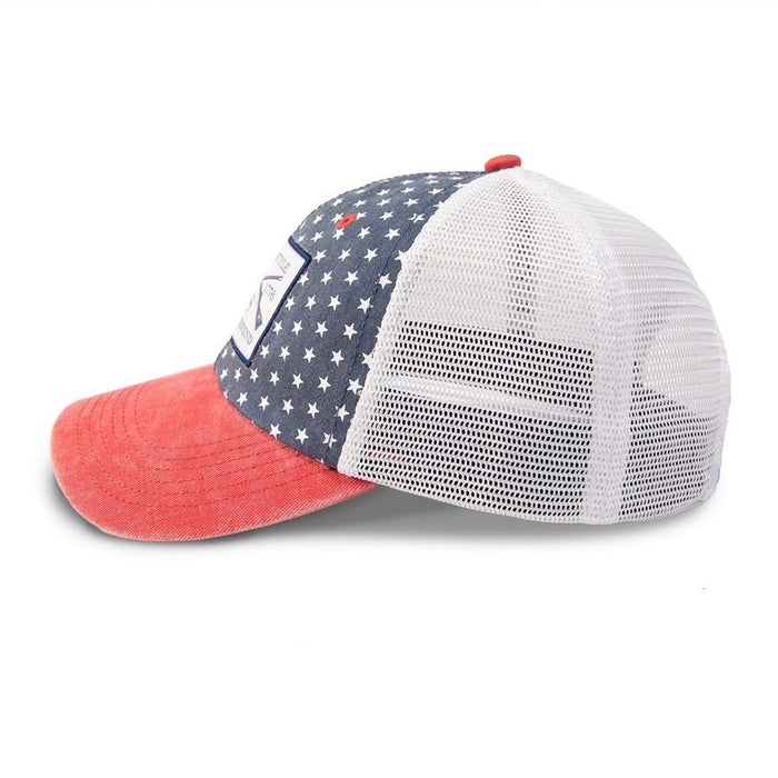 Grunt Style Logo Mesh Hat - Stars