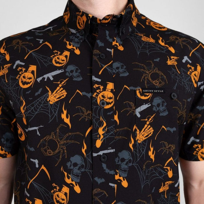 Grunt Style Hallow-Blast Button Down