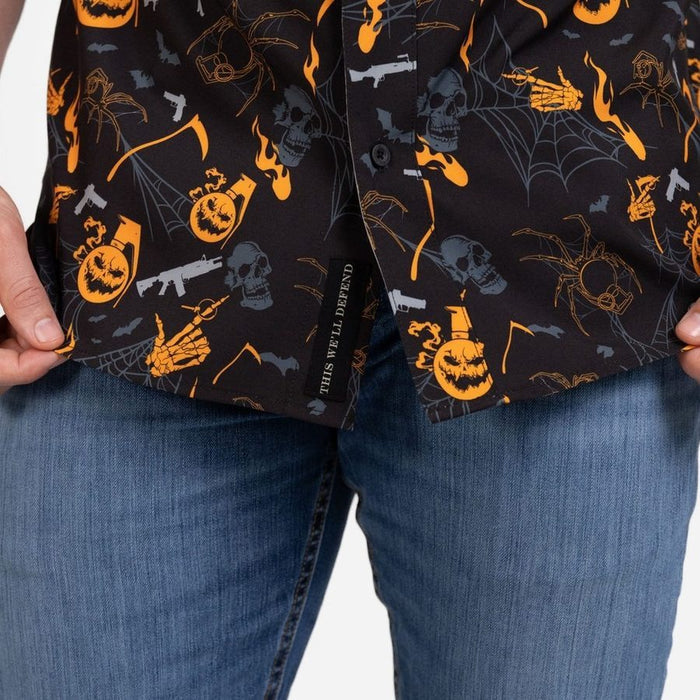 Grunt Style Hallow-Blast Button Down