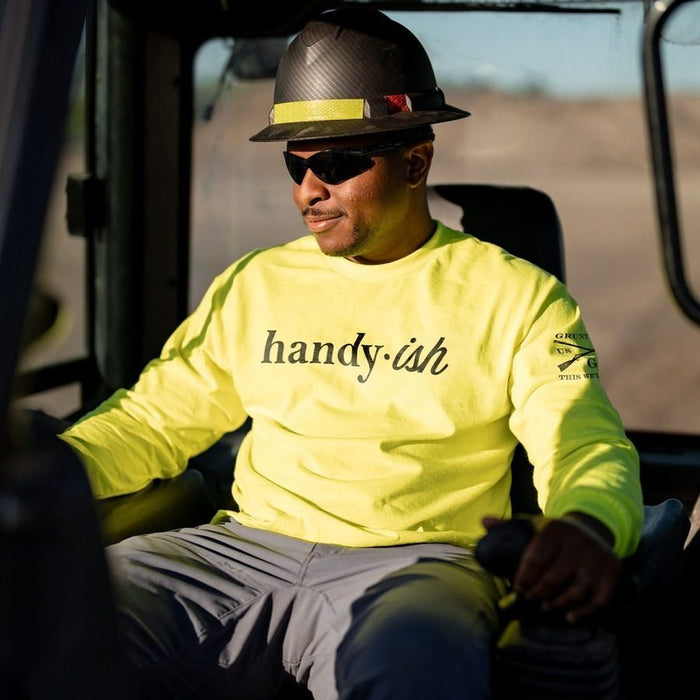 Handyish T SHirt Blue Collar