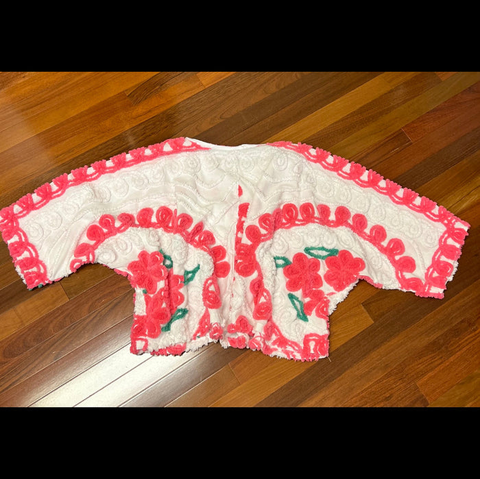 Hearted Chenille Sweater Top