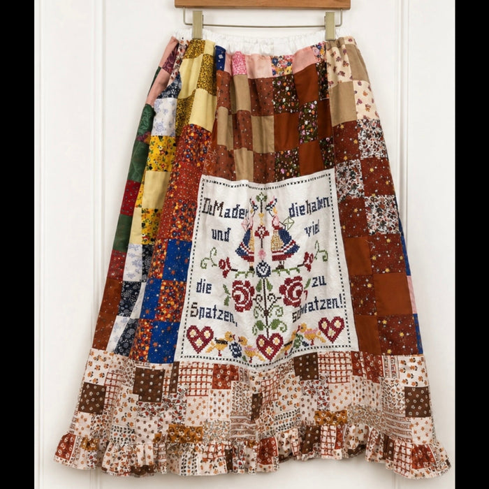 Heirloom Patchwork Sampler Skirt