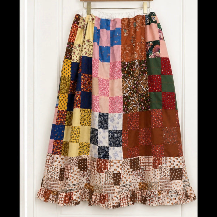 Heirloom Patchwork Sampler Skirt