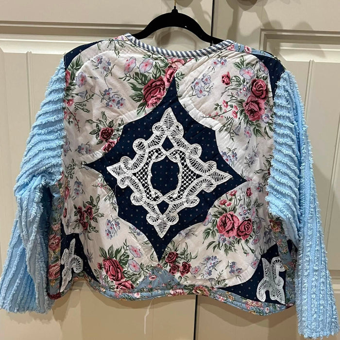 Heirloom Quilted Floral  jacket