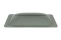 Smoke Polycarbonate RV Skylight Dome 4-Inch Bubble - Angled Side View | United RV Parts