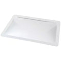 White Polycarbonate RV Skylight 18x36 Bubble Dome - Angled Top View | United RV Parts