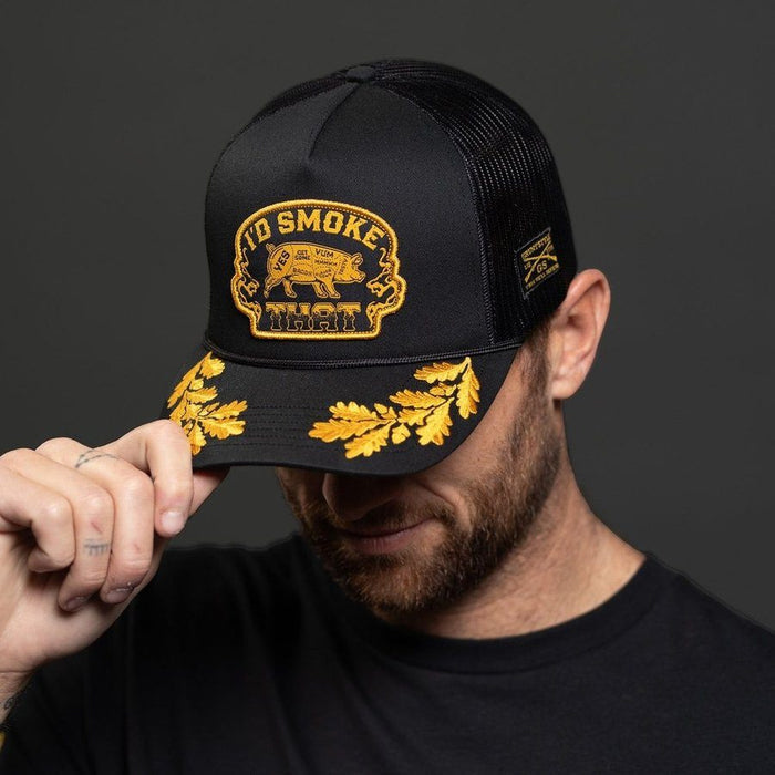 Grunt Style I'd Smoke That Mesh Hat Black