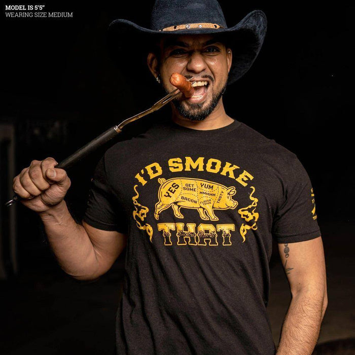 I'd Smoke That Men's  Tee | Grunt Style