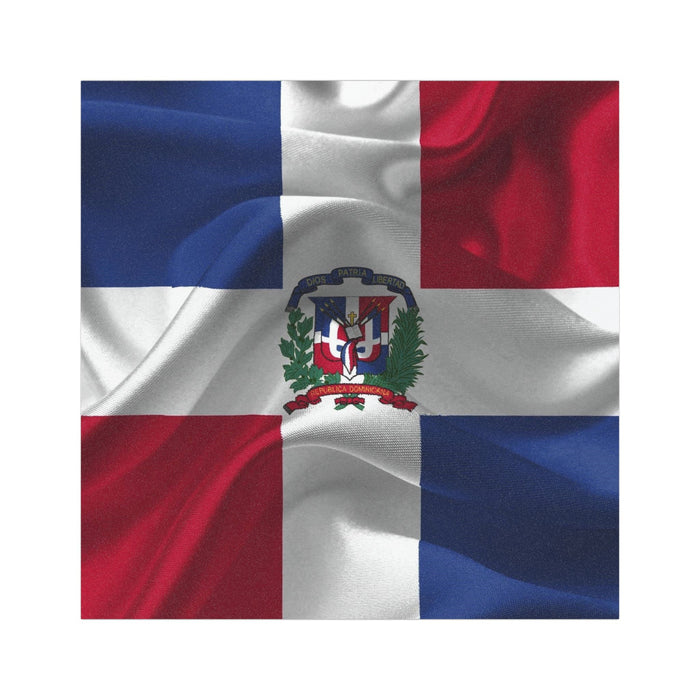 Imán para auto bandera República Dominicana