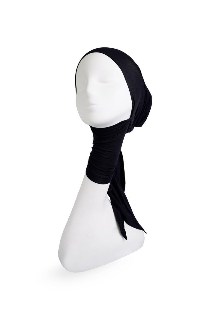 Inner Neck Tie - Black