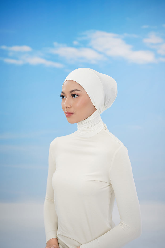 Inner Neck Tie - Egret