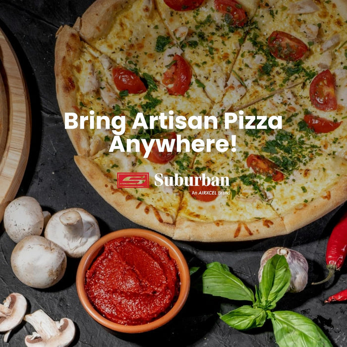 InVision | Universal Pizza Oven | 3082A-U | Fits any 18" Griddle, Grill or Smoker | With Pizza Stone / Carry Bag