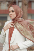 Iseltwald Satin Shawl - Tea