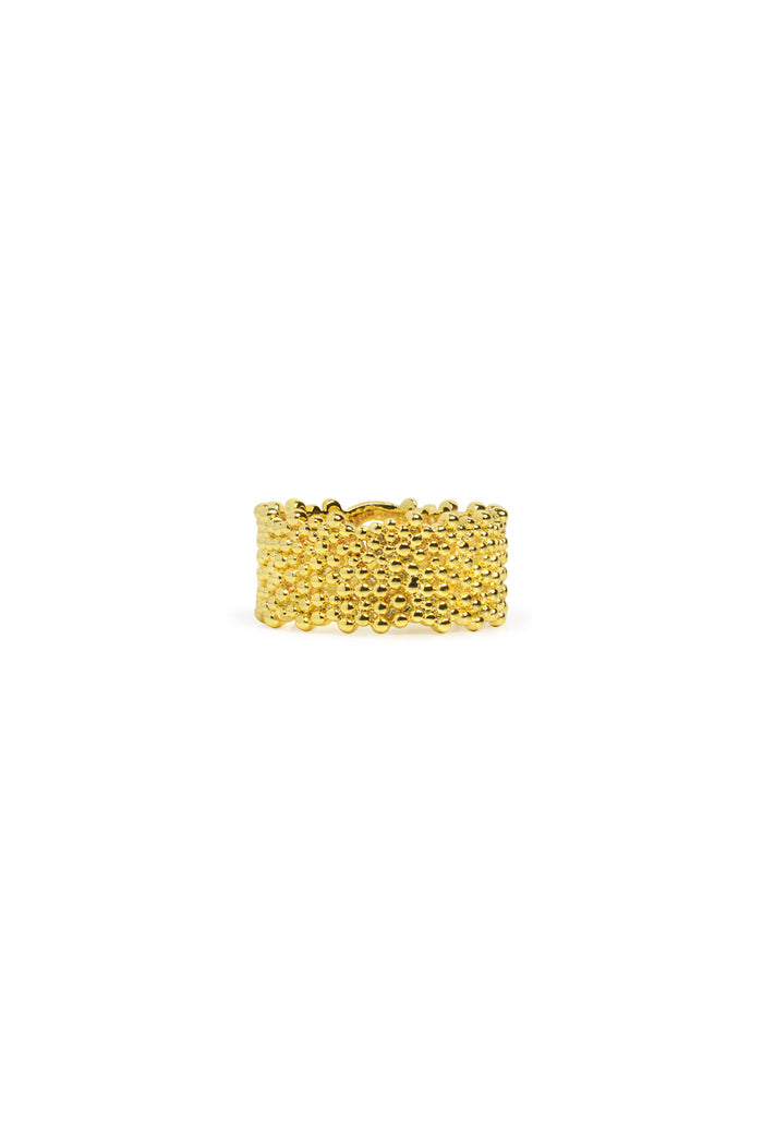 Ivy Ring Brooch - Gold