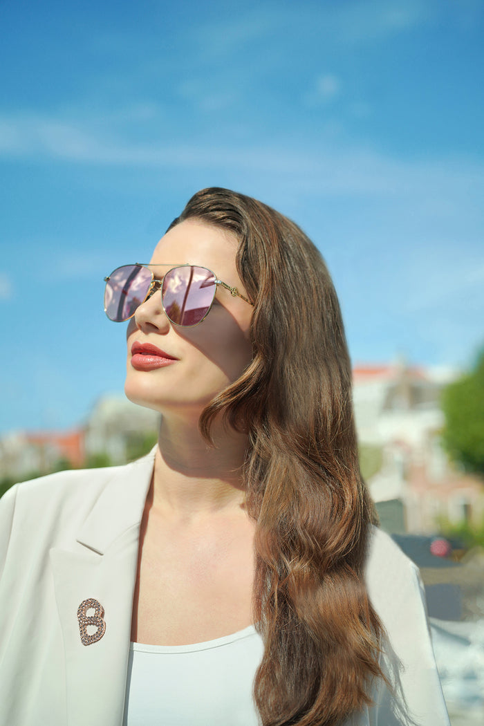 Jacqueline Sunglasses - Nebula