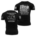 JDog Carpet and Floor Care Graphic Black Tee  | Grunt Style