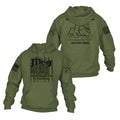 JDog Junk Removal and Hauling Hoodie Military Green | Grunt Style