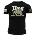 JDog Black Graphic Tee | Grunt Style