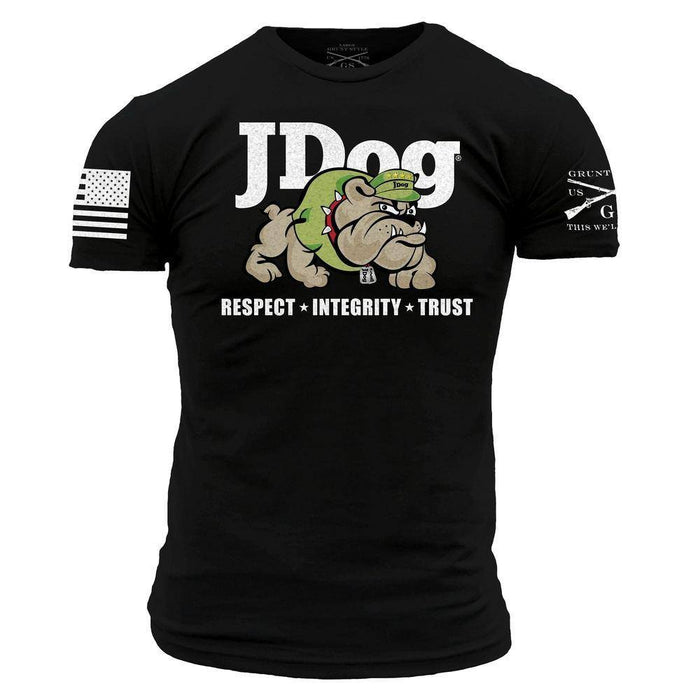 JDog Black Graphic Tee | Grunt Style