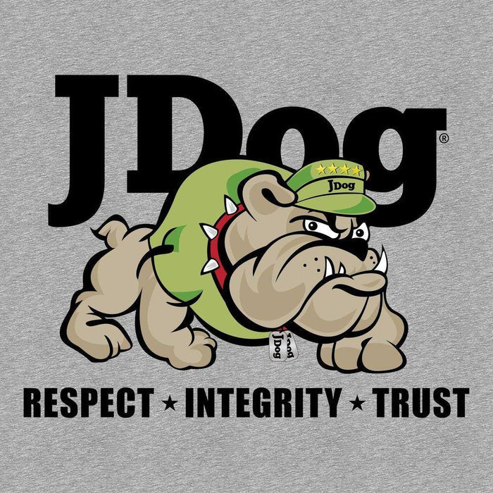 JDOg Heather Grey Graphic  | Grunt Style