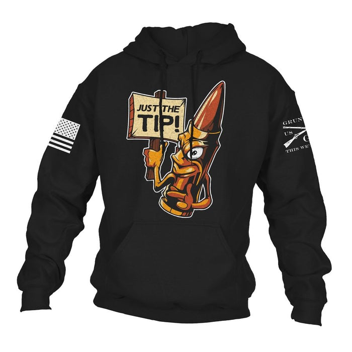 Grunt Style Just The Tip Hoodie - Black hoodies