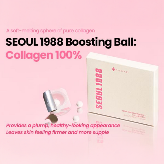 K-Secret Seoul 1988 Boosting Ball: Collagen 100% 35g