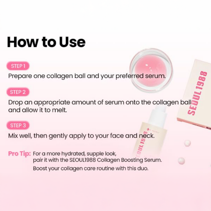 K-Secret Seoul 1988 Boosting Ball: Collagen 100% 35g