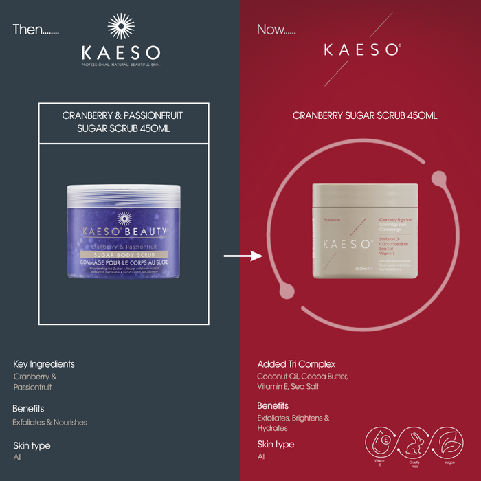 Kaeso Experience Cranberry Sugar Body Scrub 450ml
