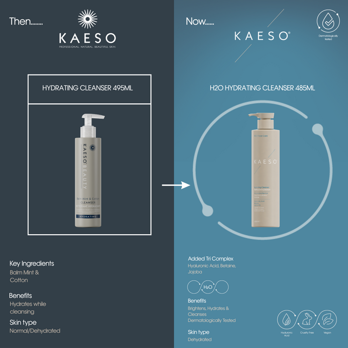 Kaeso H20 Face Care Hydrating Cleanser 485ml