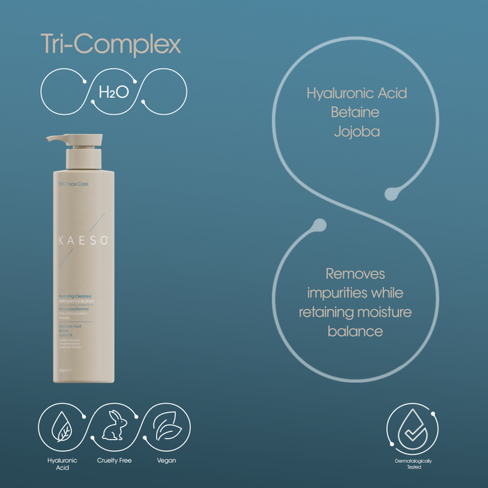 Kaeso H20 Face Care Hydrating Cleanser 485ml