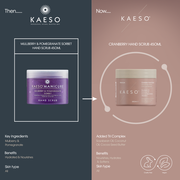 Kaeso Manicure Cranberry Hand Scrub 450ml