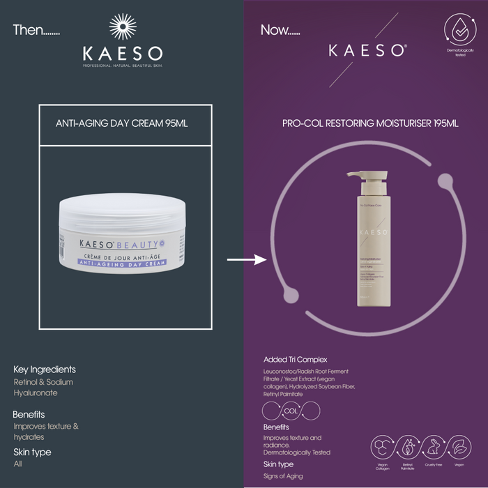 Kaeso Pro-Col Face Care Restoring Moisturiser 195ml