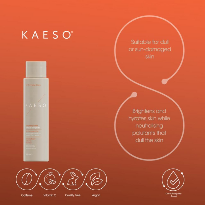 Kaeso Vitamin C+ Face Care Energising Toner 195ml