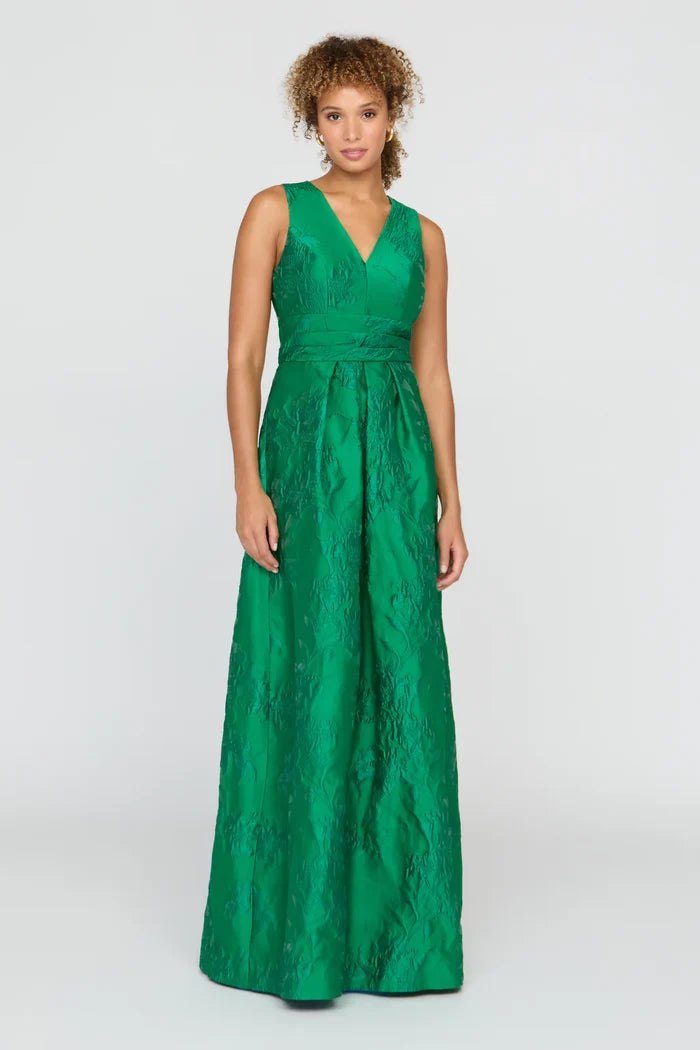 Kay Unger Jacquard Long Evening Dress 55110396