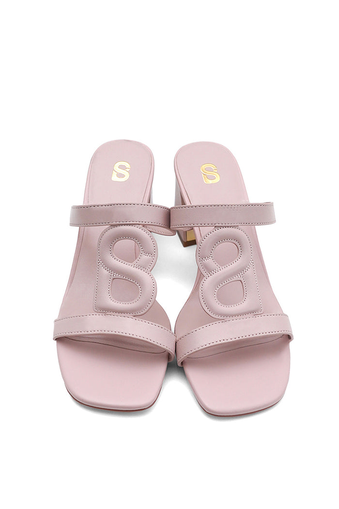 Kefi Heels - Dusty Pink