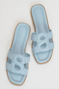 kefi sandal in blue by buttonscarves