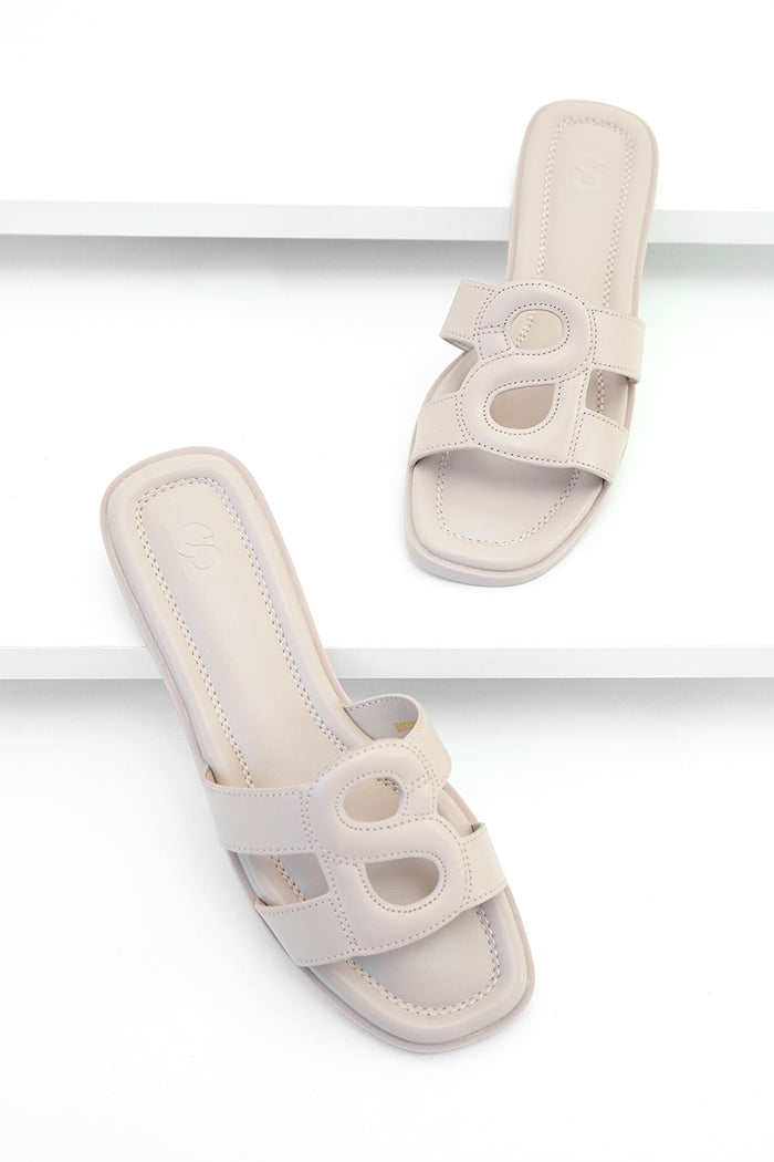 kefi sandal in khaki by buttonscarves
