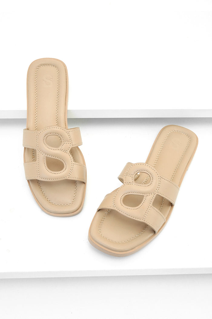 kefi sandal in tan by buttonscarves