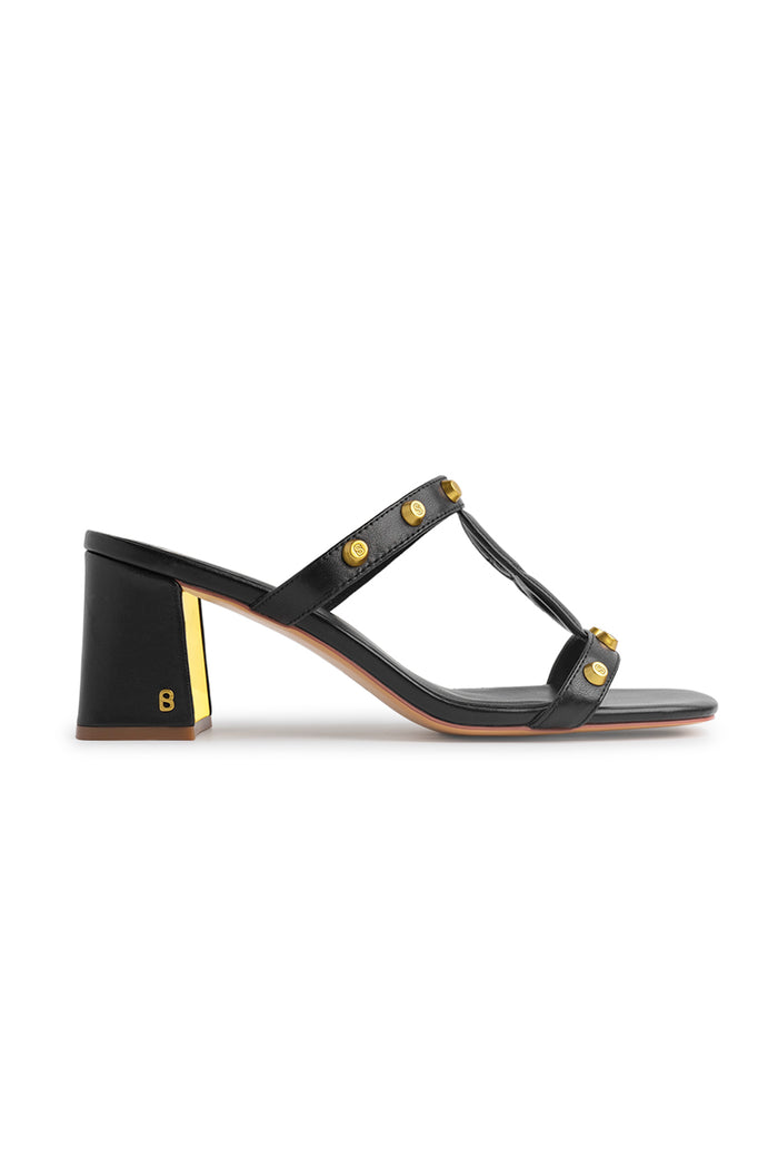 Kefi Studs Heels - Black