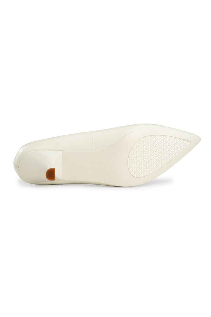 Khloe Heels - White
