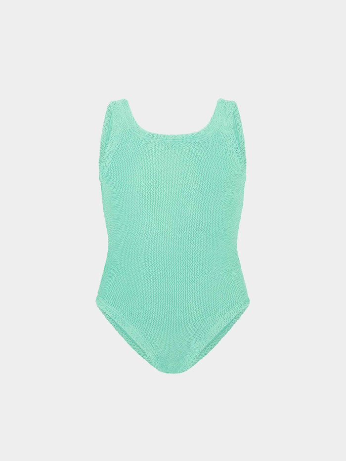 Kids Classic Swim (Ages 3 to 6) - Metallic Mint