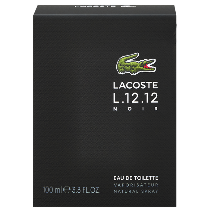 Lacoste L.12.12 Noir Men Eau De Toilette 100ml