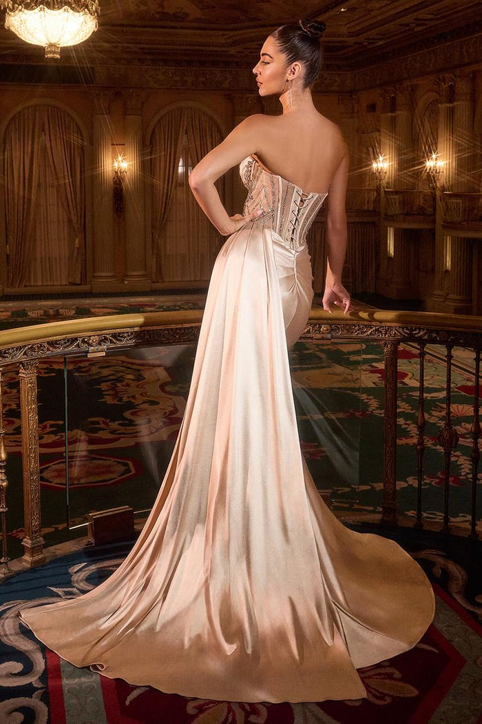 Ladivine Strapless Long Dress KV1131