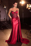 Ladivine Strapless Long Dress KV1131