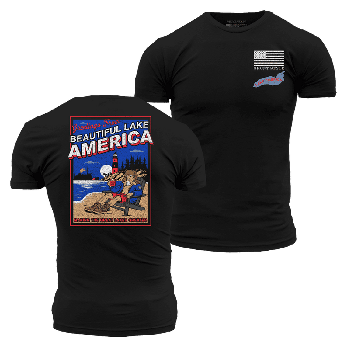 Lake America T-Shirt - Black
