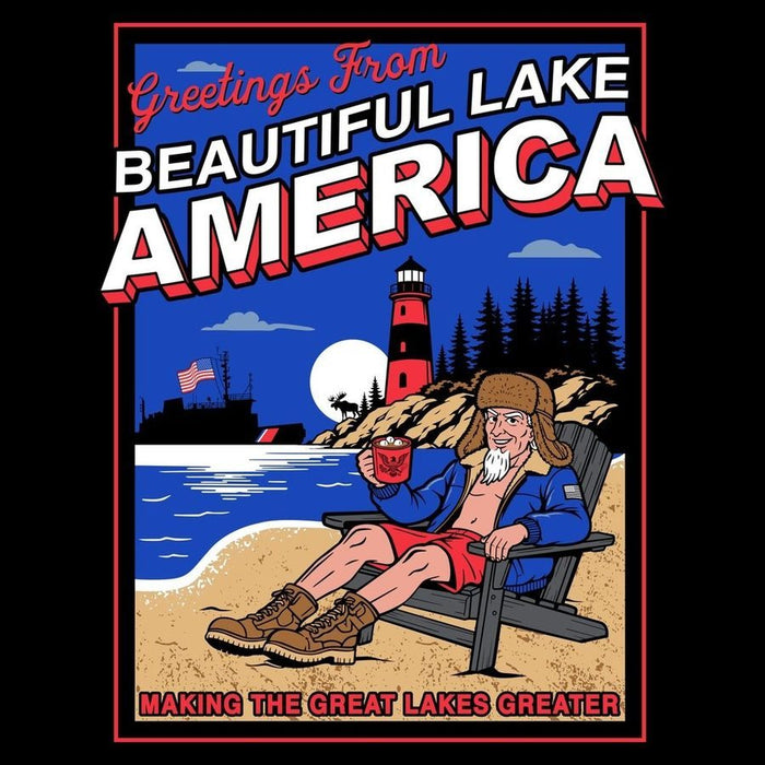 Lake America T-Shirt - Black