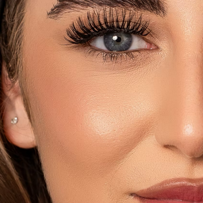 Land Of Lashes NudeLash Faux Mink Strip Lashes #6 Black
