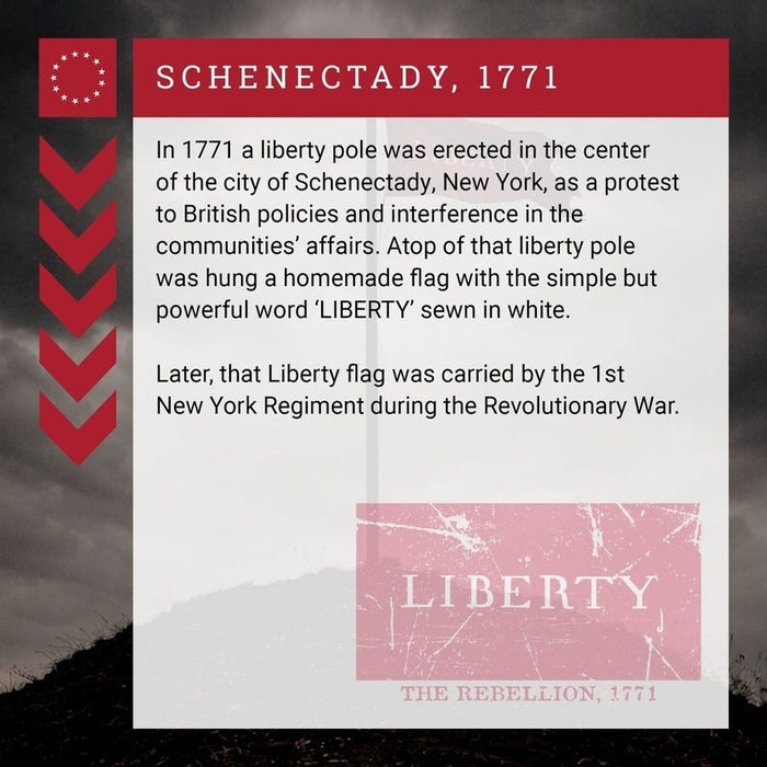 Liberty 1771 Flag T-Shirt - Midnight Navy