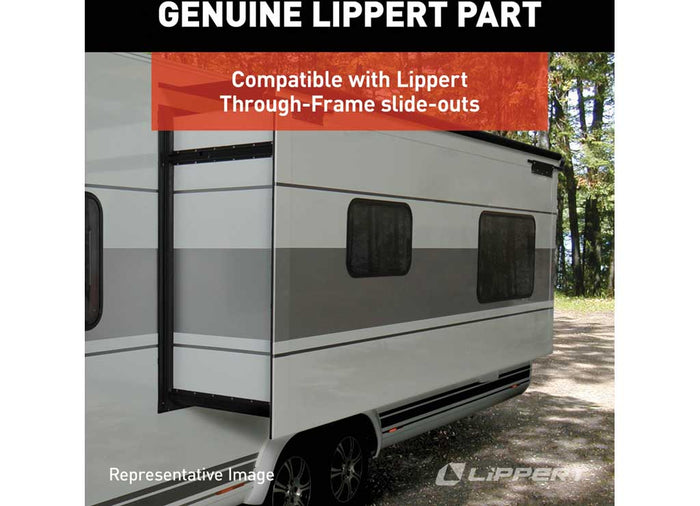 Lippert 123356 Travel Trailer with Slide-Out Extended at Campsite - Lifestyle Application | United RV Parts