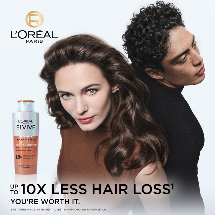 L'Oreal Paris Elvive Growth Booster Anti-Fall Shampoo 200ml